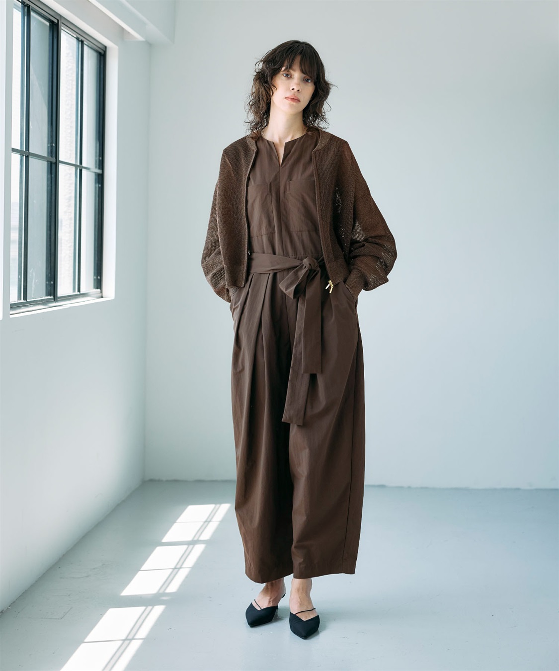 N.O.R.C メッシュニットブルゾン_sub_13