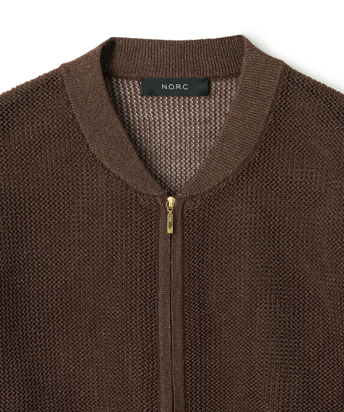 N.O.R.C メッシュニットブルゾン_sub_25