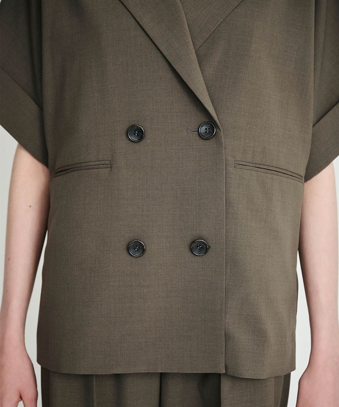 N.O.R.C ウォッシャブルテーラードハーフスリーブジャケット【CLEAN MOTION】_sub_12