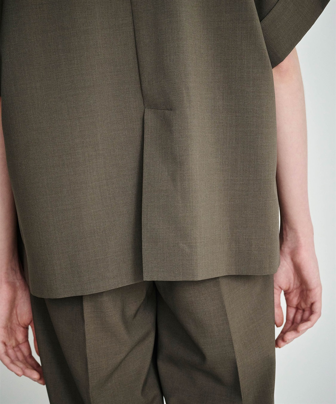 N.O.R.C ウォッシャブルテーラードハーフスリーブジャケット【CLEAN MOTION】_sub_14