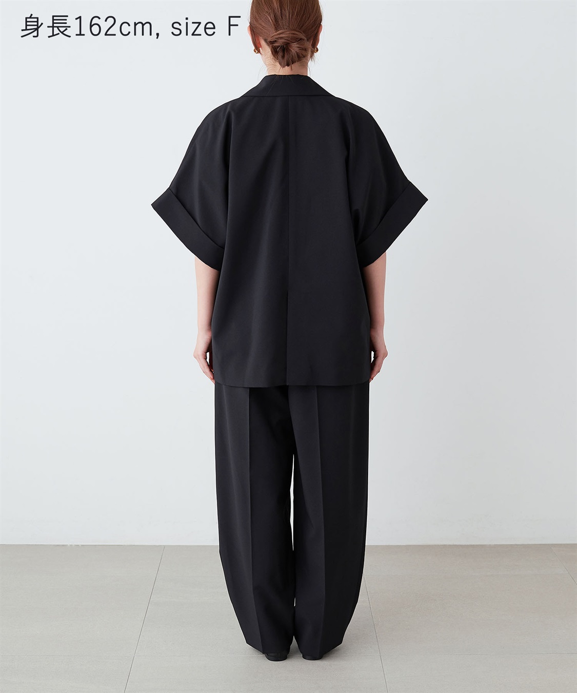 N.O.R.C ウォッシャブルテーラードハーフスリーブジャケット【CLEAN MOTION】_sub_18