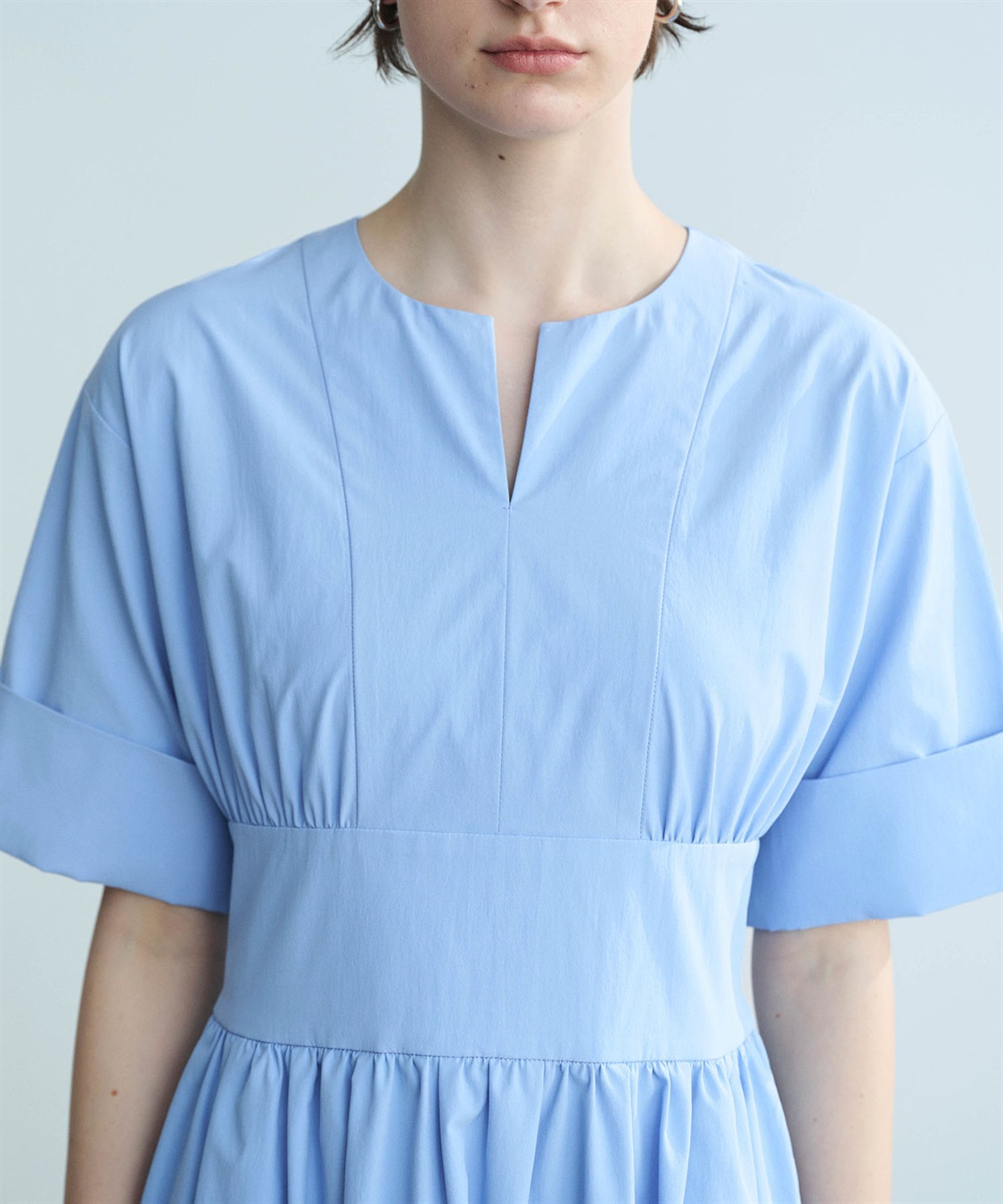 N.O.R.C ソフトタイプライターコクーンワンピース【COOL MOTION】_sub_5