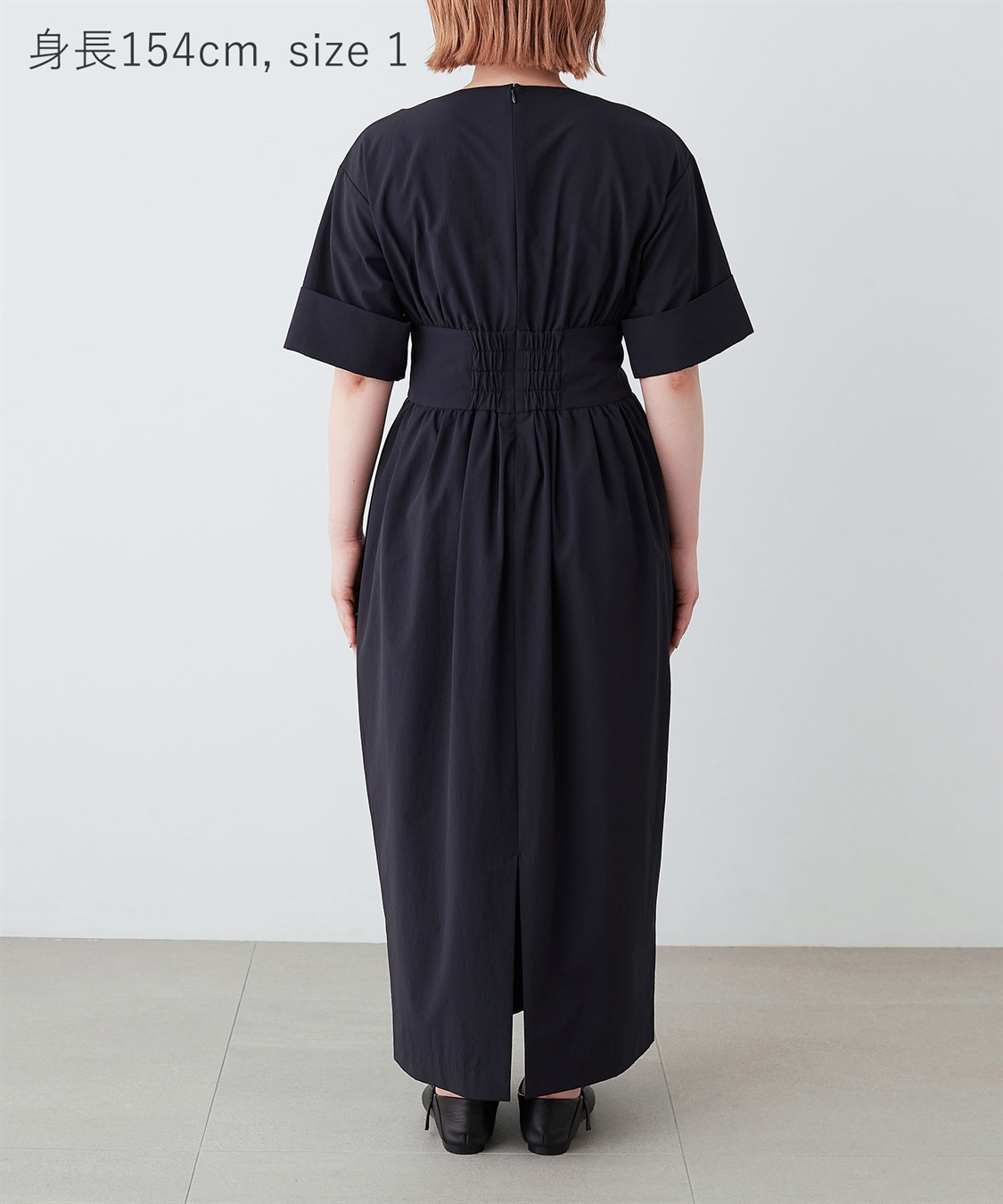 N.O.R.C ソフトタイプライターコクーンワンピース【COOL MOTION】_sub_12