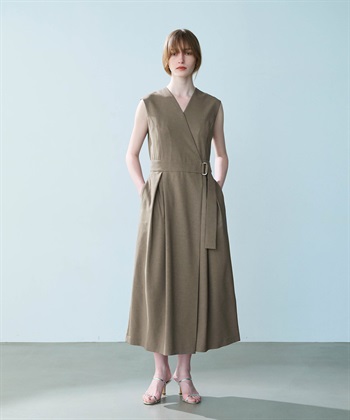N.O.R.C カシュクールタックワンピース【DRY COMFORTABLE】_subthumb_4