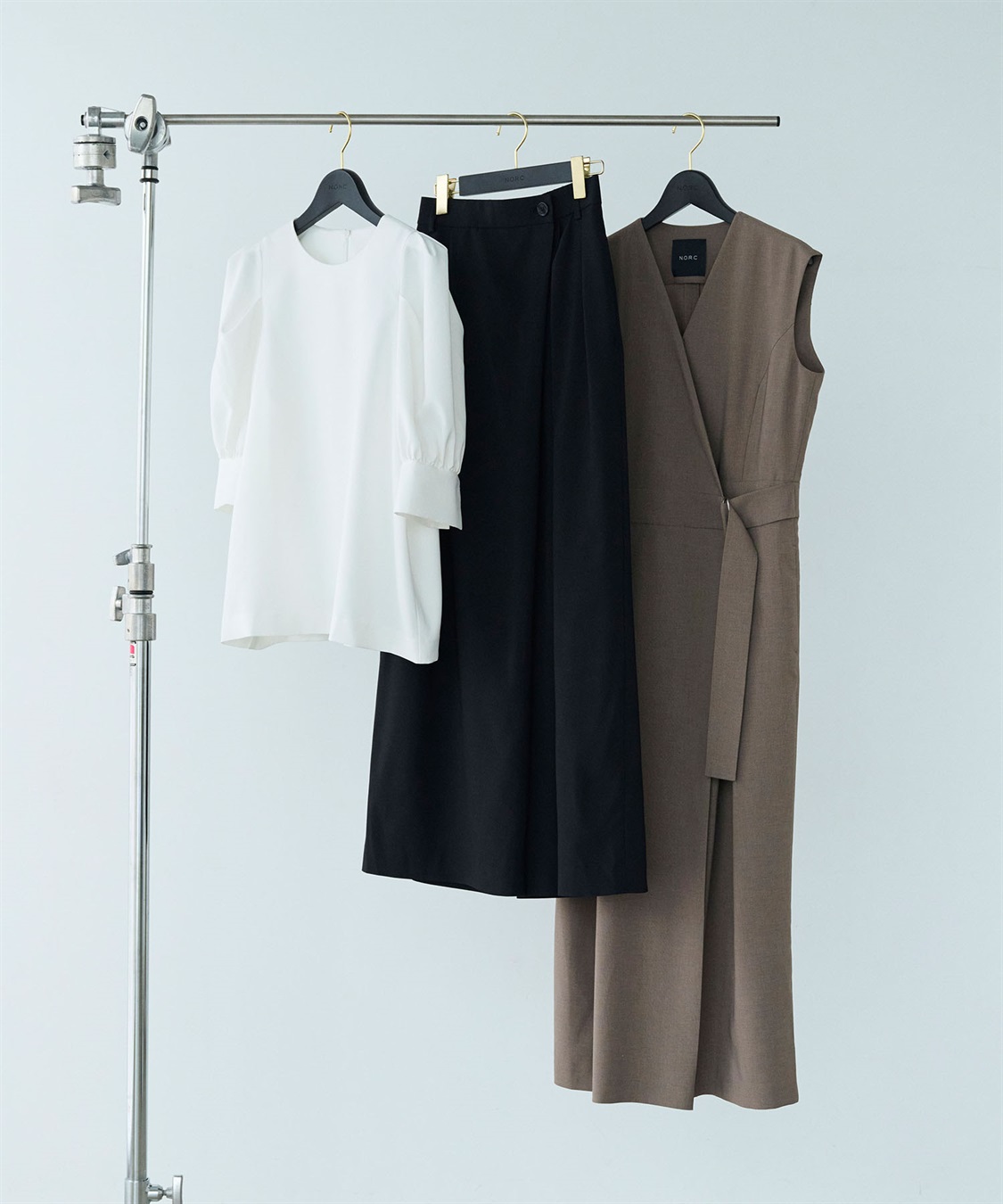 N.O.R.C カシュクールタックワンピース【DRY COMFORTABLE】_sub_13