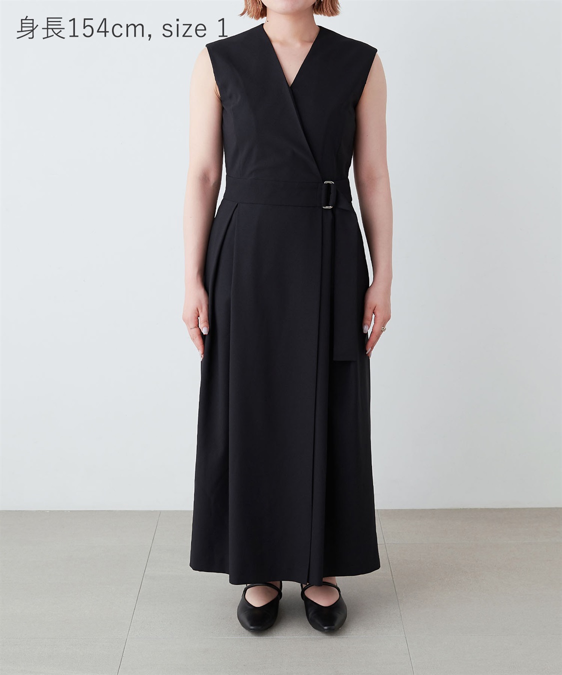 N.O.R.C カシュクールタックワンピース【DRY COMFORTABLE】_sub_14