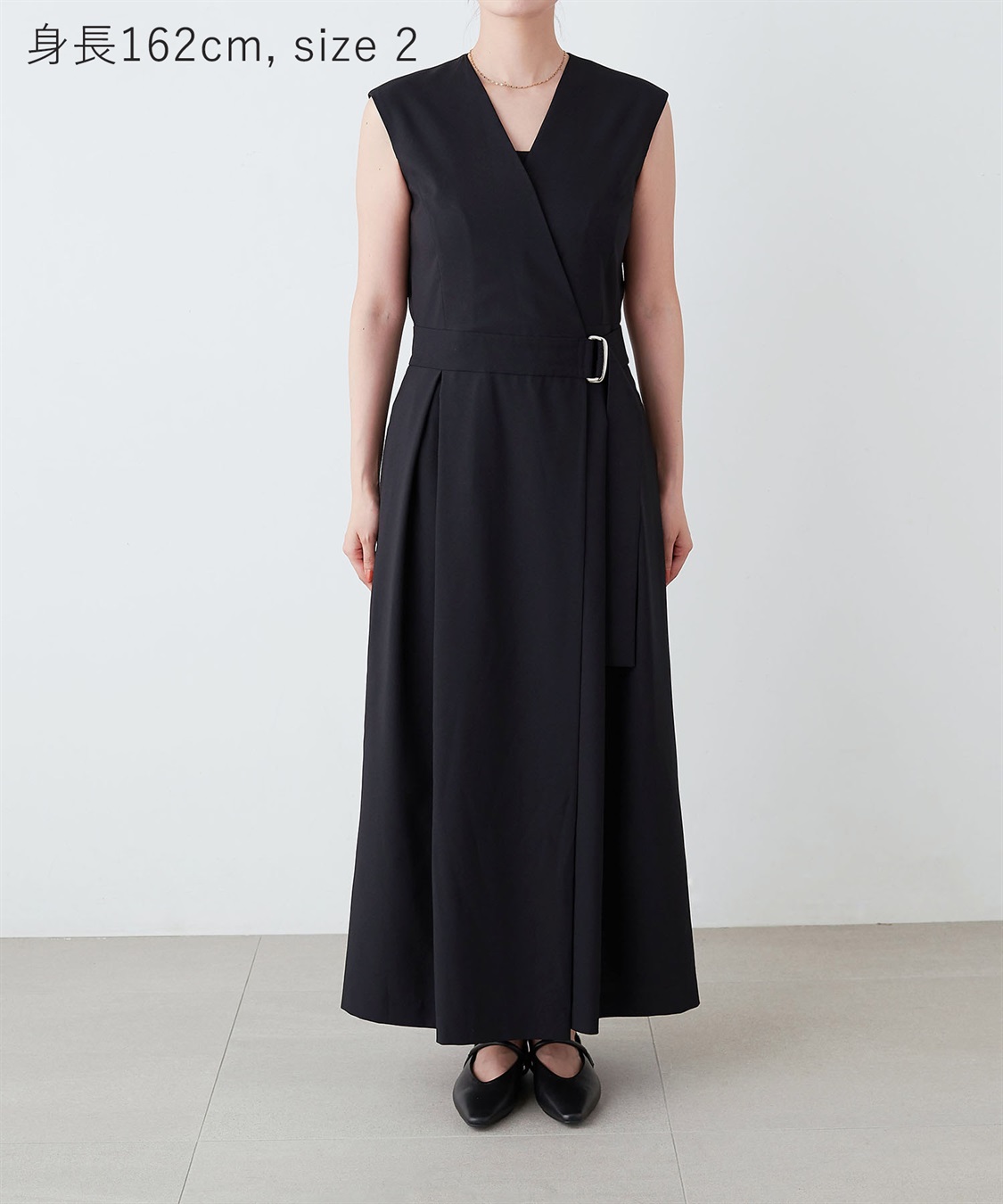 N.O.R.C カシュクールタックワンピース【DRY COMFORTABLE】_sub_16