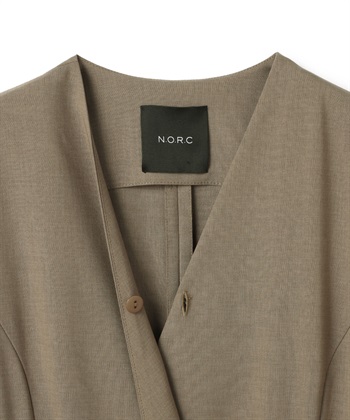 N.O.R.C カシュクールタックワンピース【DRY COMFORTABLE】_subthumb_21