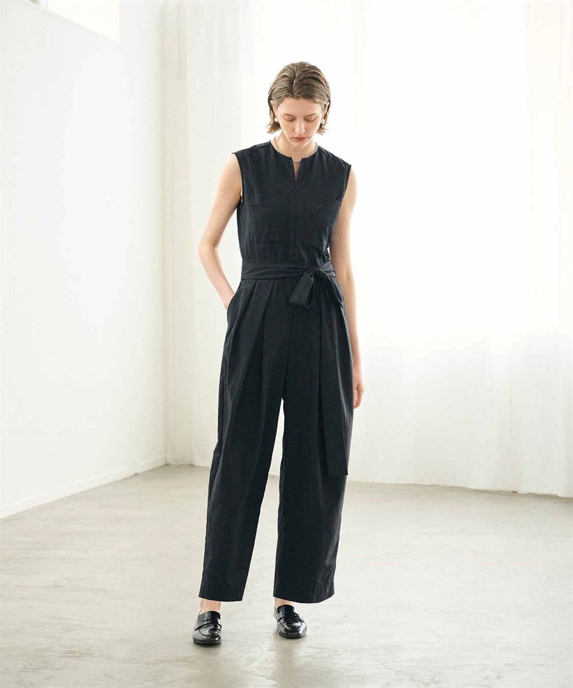 N.O.R.C 撥水キーネックオールインワン【NYLON WATER PROOF】_sub_2