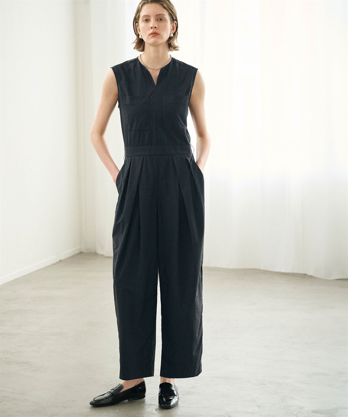 N.O.R.C 撥水キーネックオールインワン【NYLON WATER PROOF】_sub_5