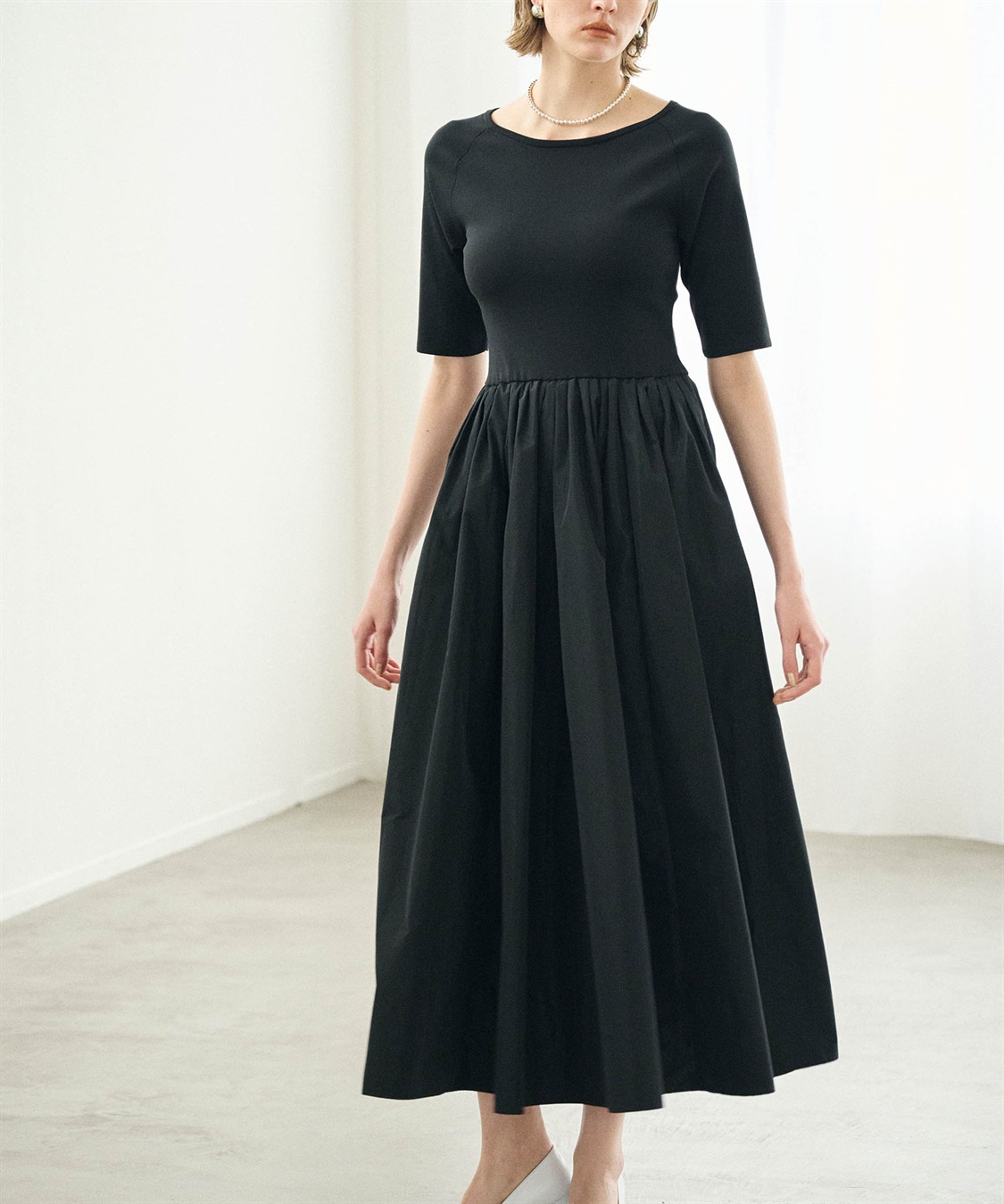 N.O.R.C ニットドッキングワンピース【BEAUTY AIRY】_sub_1