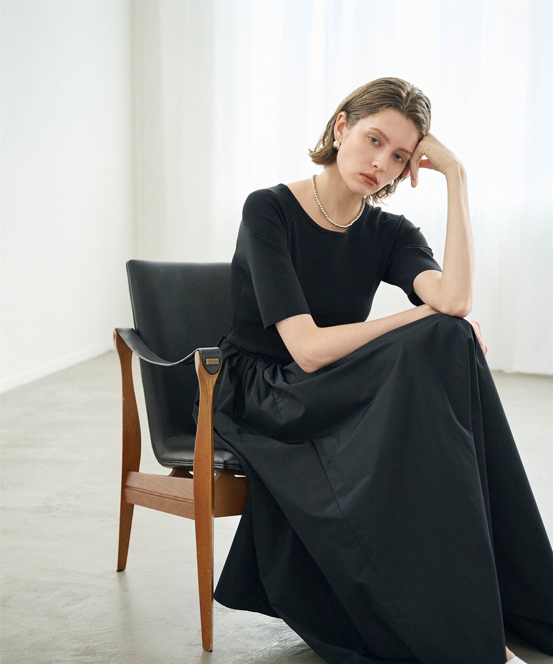 N.O.R.C ニットドッキングワンピース【BEAUTY AIRY】_sub_2