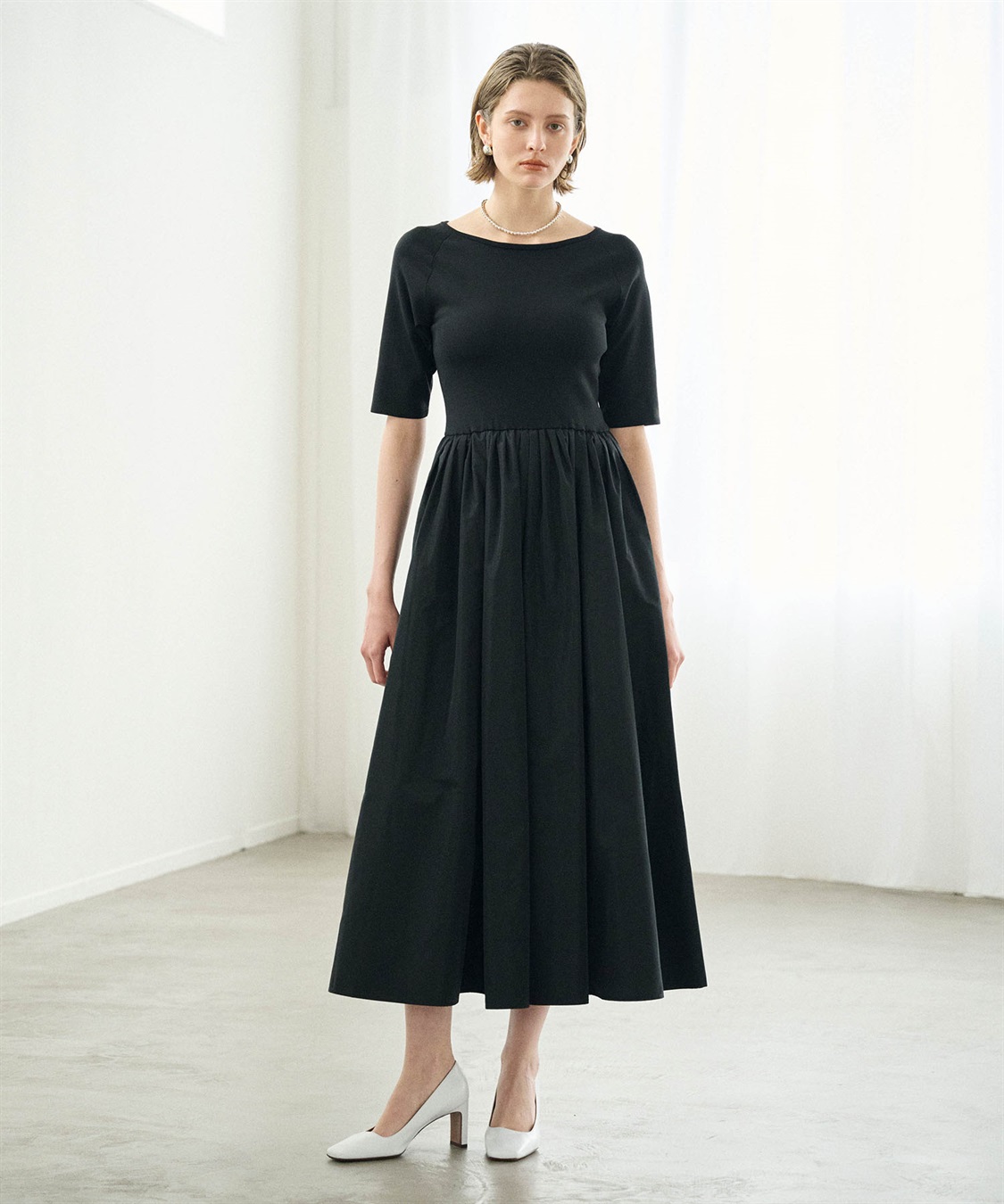 N.O.R.C ニットドッキングワンピース【BEAUTY AIRY】_sub_5