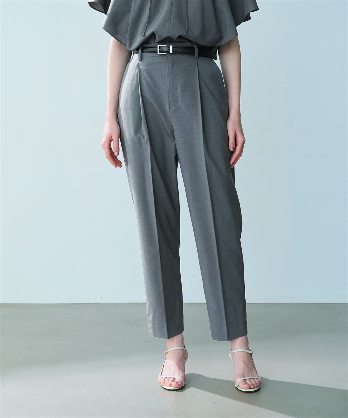 N.O.R.C ウォッシャブルテーパードパンツ【CLEAN MOTION】_sub_1