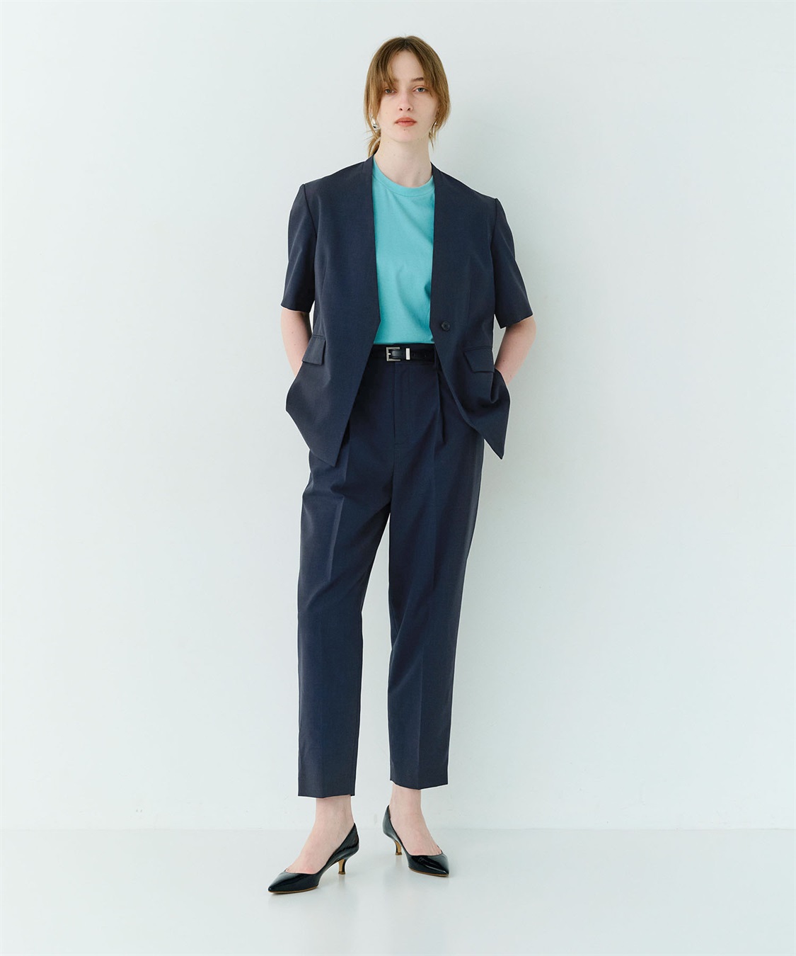 N.O.R.C ウォッシャブルテーパードパンツ【CLEAN MOTION】_sub_2