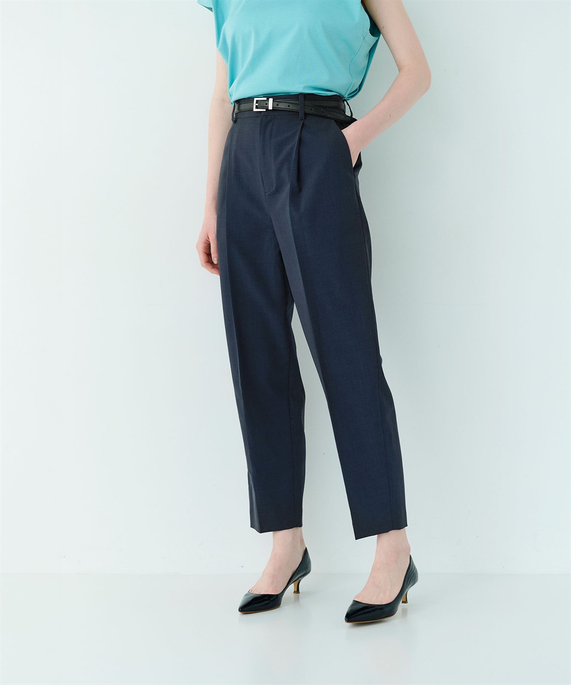 N.O.R.C ウォッシャブルテーパードパンツ【CLEAN MOTION】_sub_3