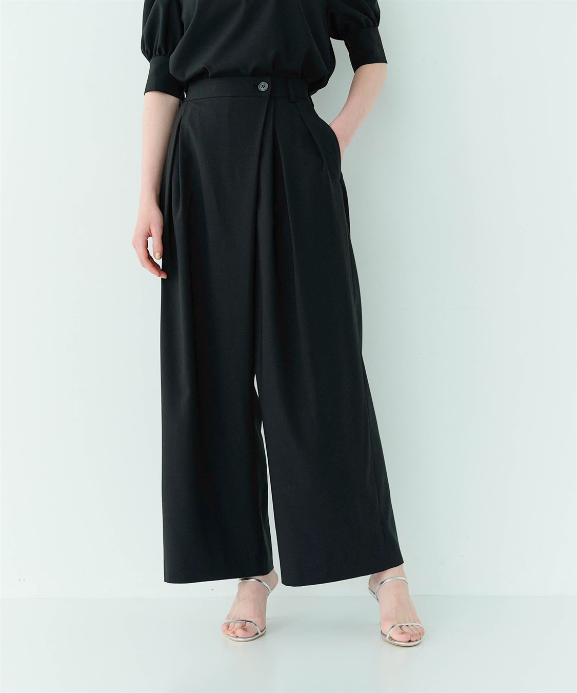 N.O.R.C ラップワイドパンツ【DRY COMFORTABLE】_sub_2