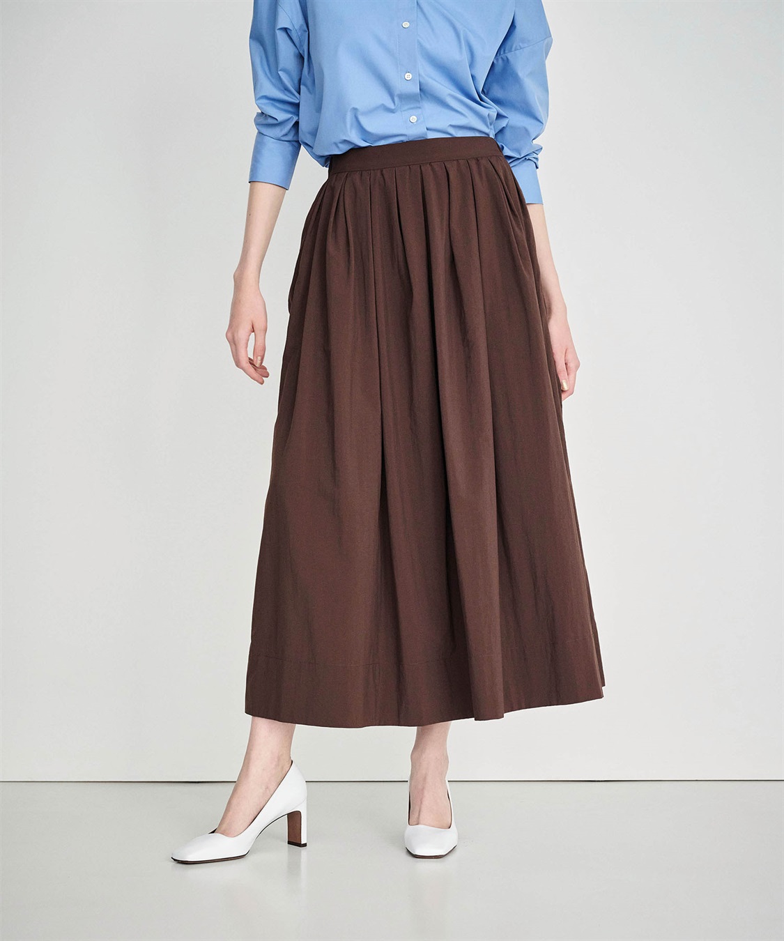 N.O.R.C 撥水ランダムタックボリュームスカート【NYLON WATER PROOF】_sub_6