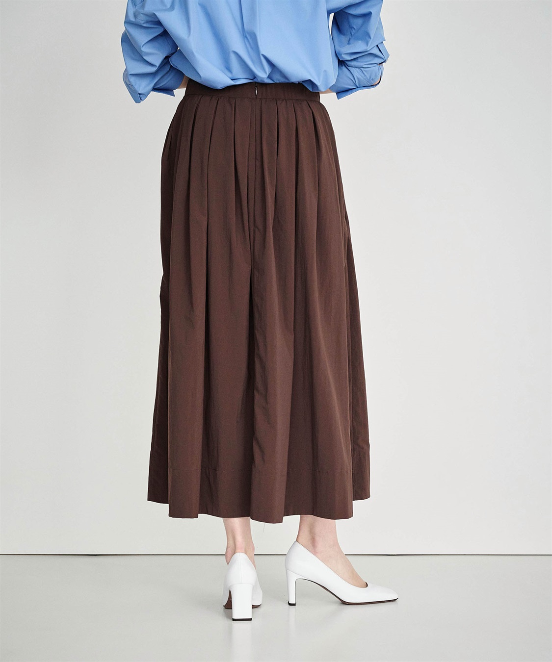 N.O.R.C 撥水ランダムタックボリュームスカート【NYLON WATER PROOF】_sub_9