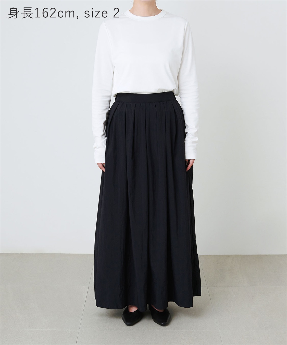 N.O.R.C 撥水ランダムタックボリュームスカート【NYLON WATER PROOF】_sub_16