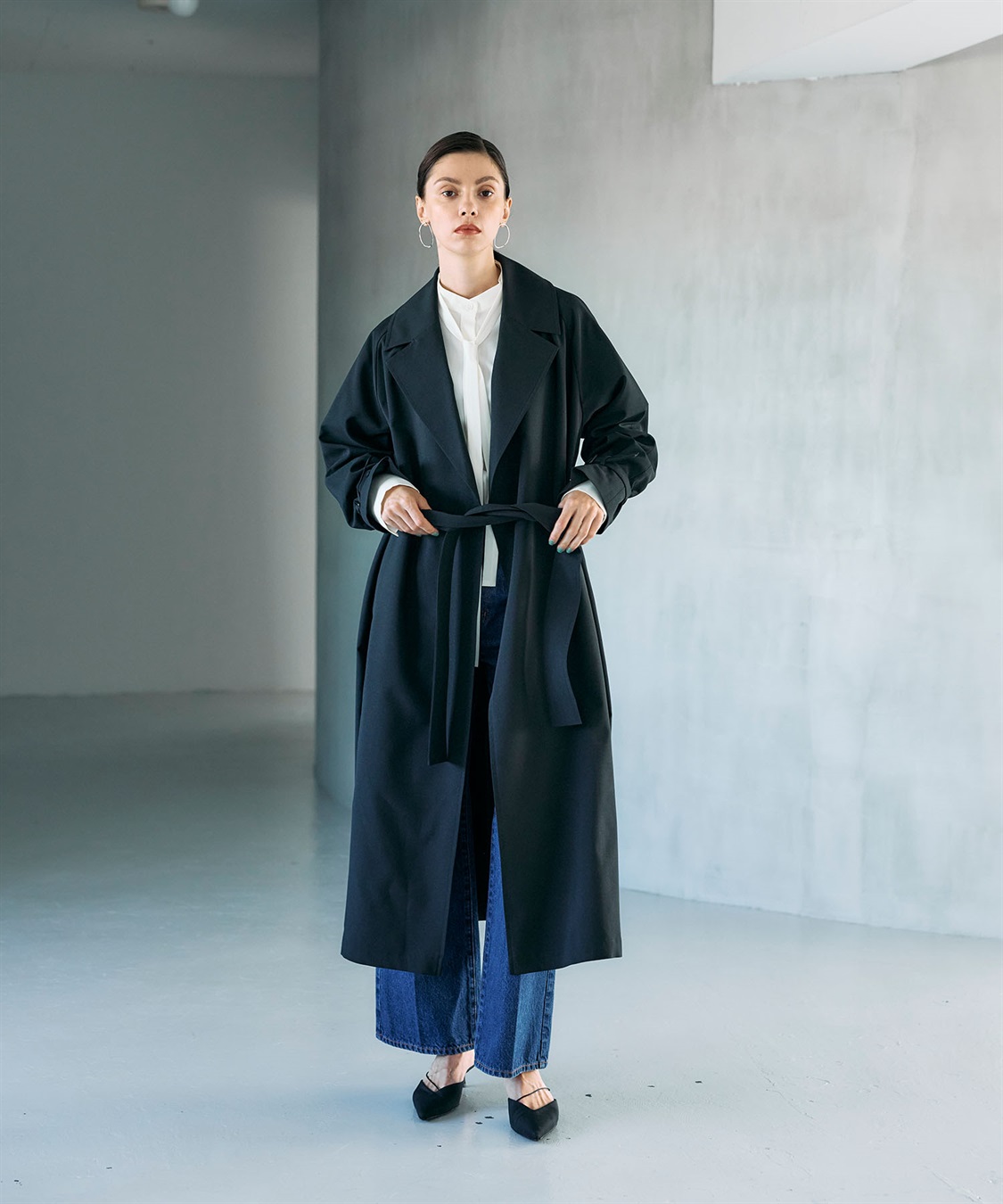 N.O.R.C ベルテッドロングコート【CLEAN MOTION】_sub_3