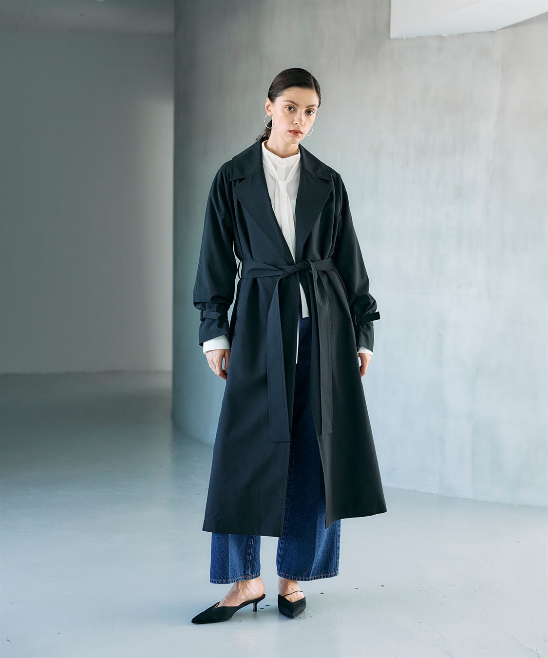 N.O.R.C ベルテッドロングコート【CLEAN MOTION】_sub_4