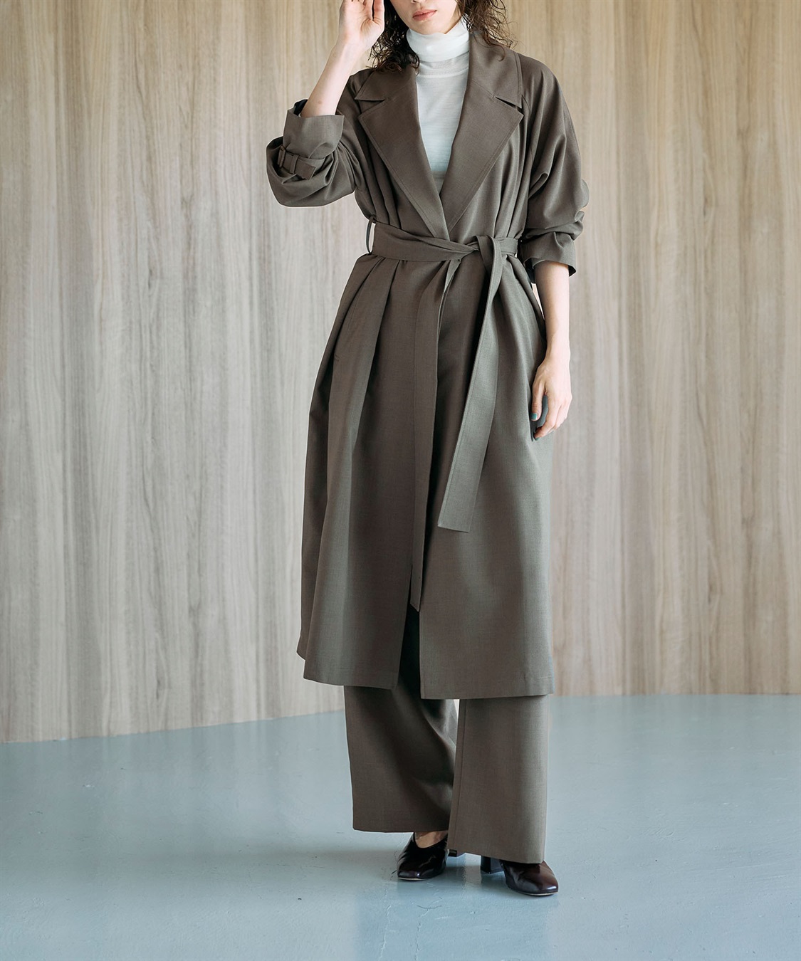 N.O.R.C ベルテッドロングコート【CLEAN MOTION】_sub_8