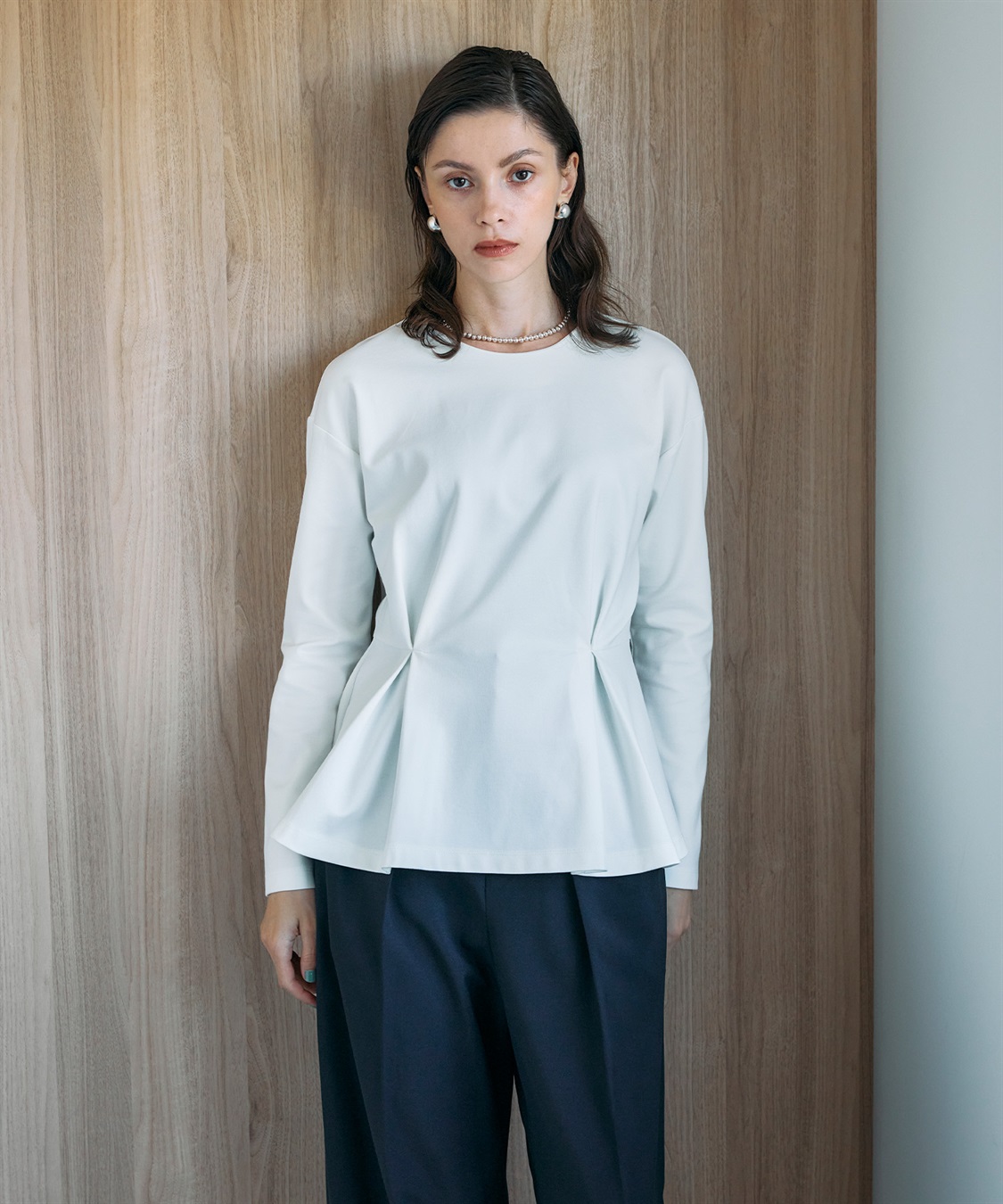 N.O.R.C タックシルエットトップス_sub_7