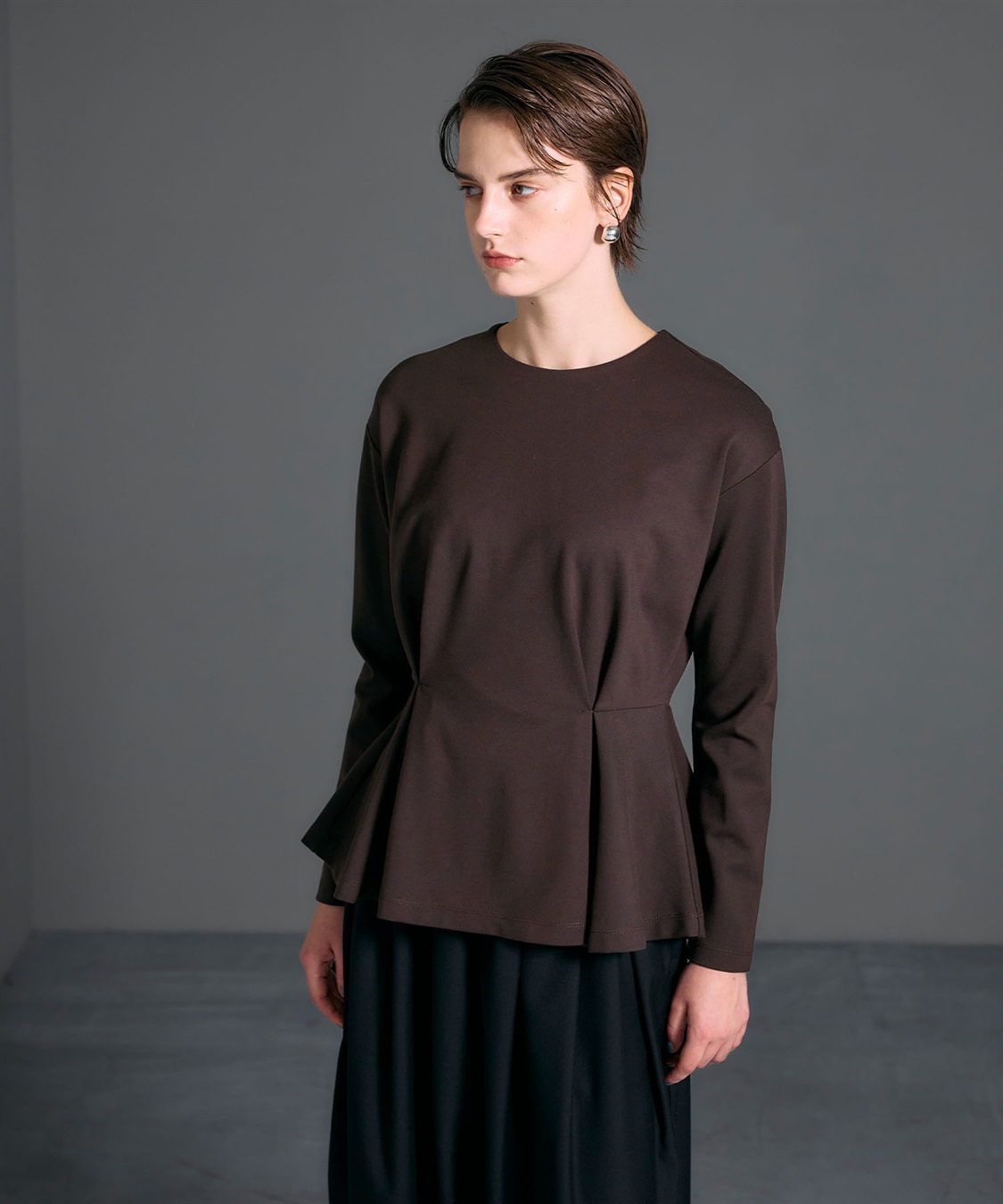 N.O.R.C タックシルエットトップス_sub_8