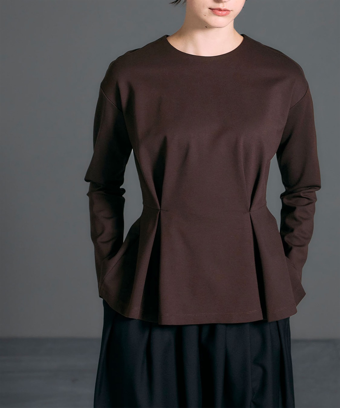 N.O.R.C タックシルエットトップス_sub_9