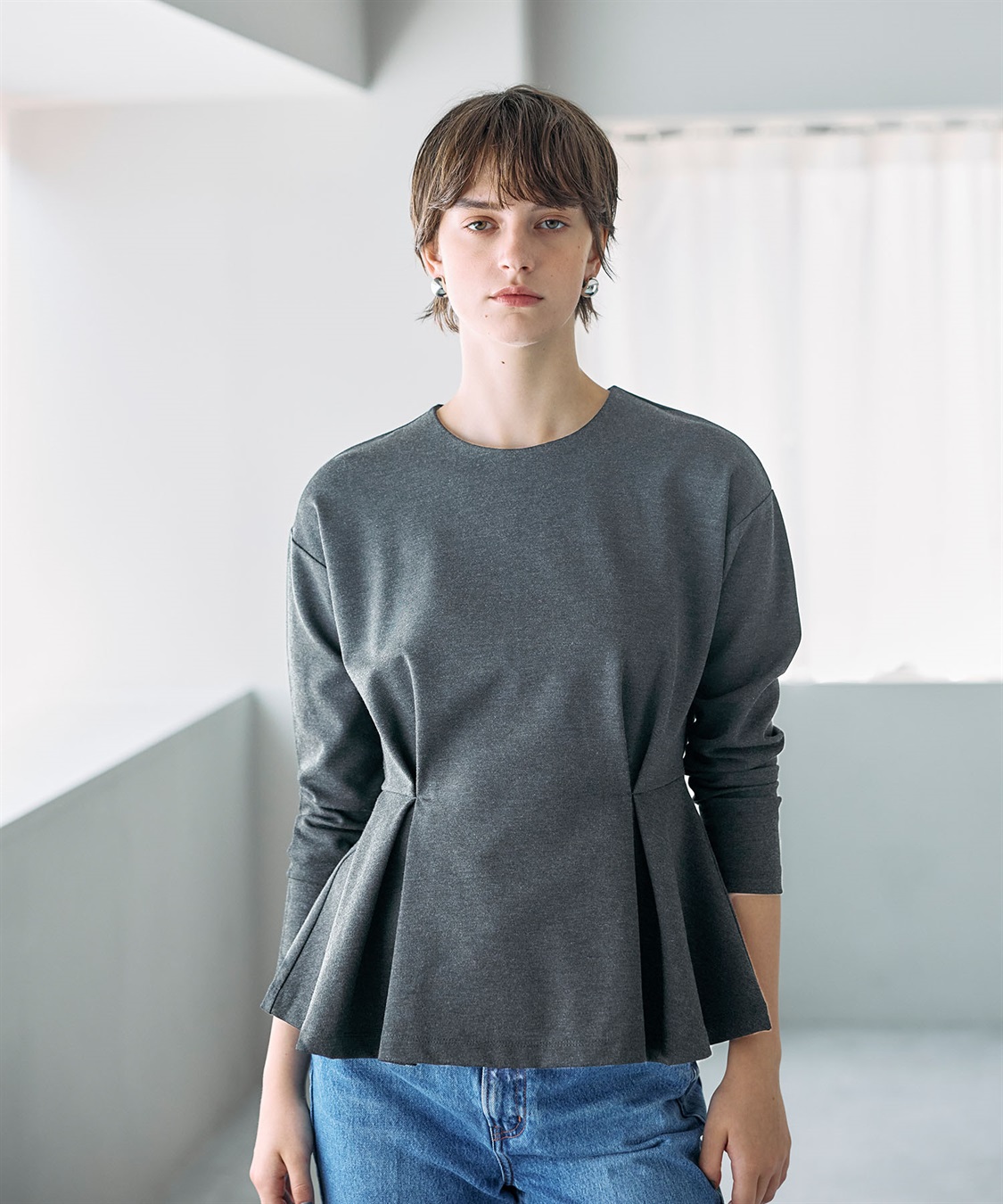 N.O.R.C タックシルエットトップス_sub_11