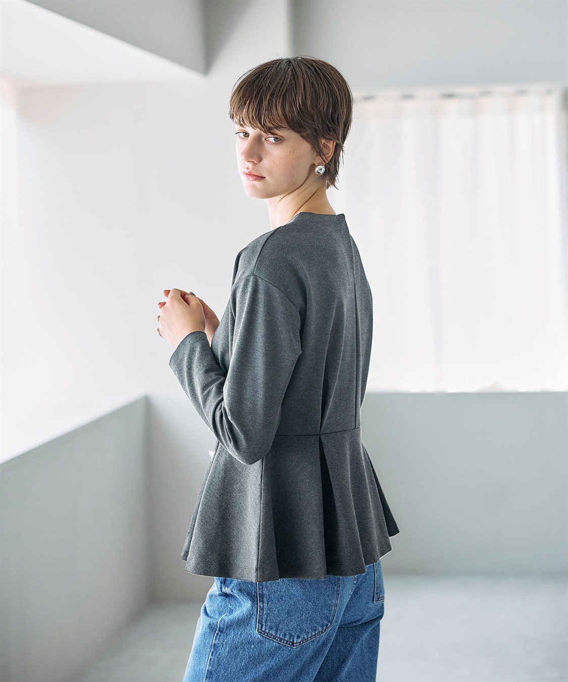 N.O.R.C タックシルエットトップス_sub_15