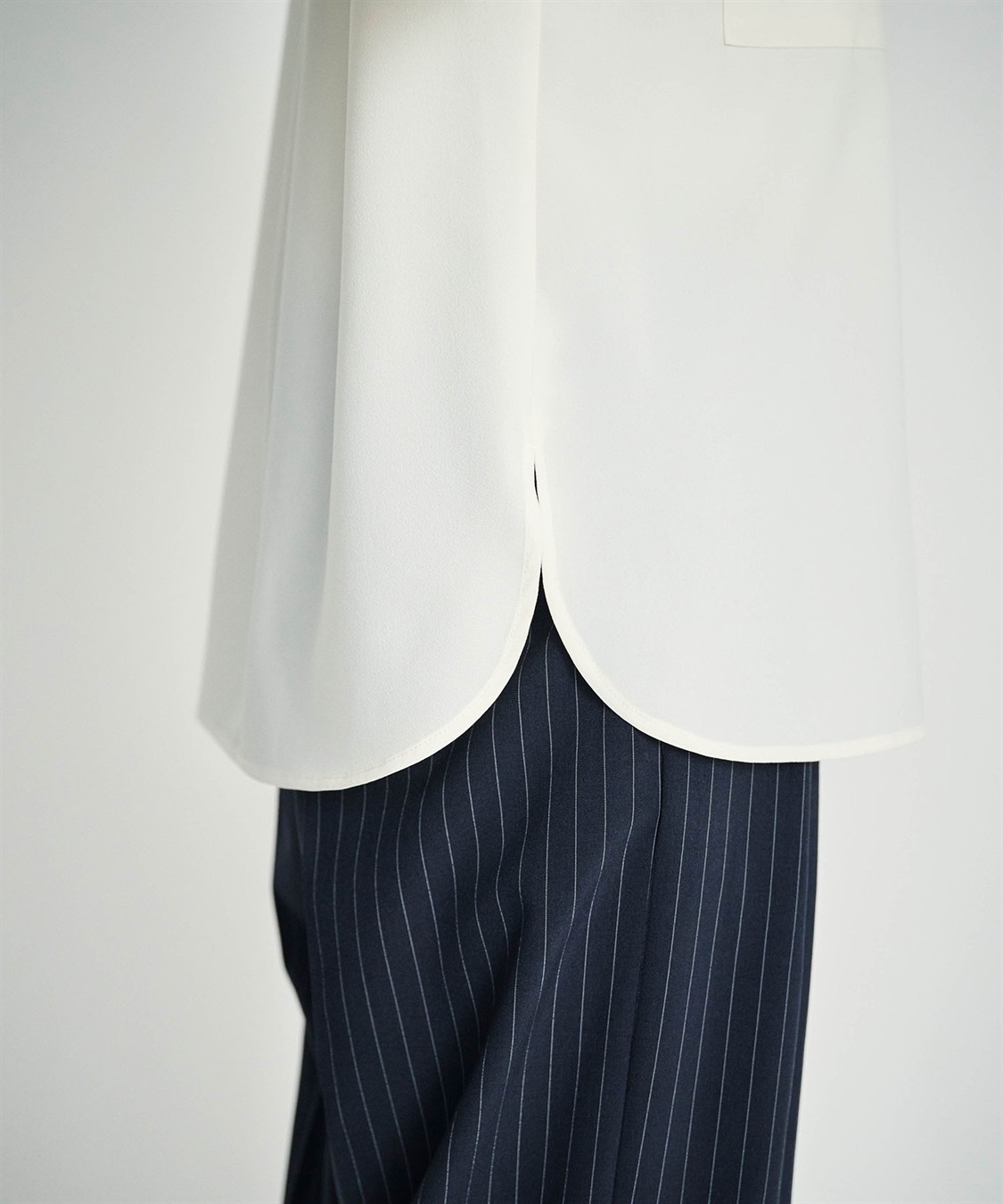 N.O.R.C ウォッシャブル2WAYバンドカラーシャツ【CLEAN MOTION】_sub_20