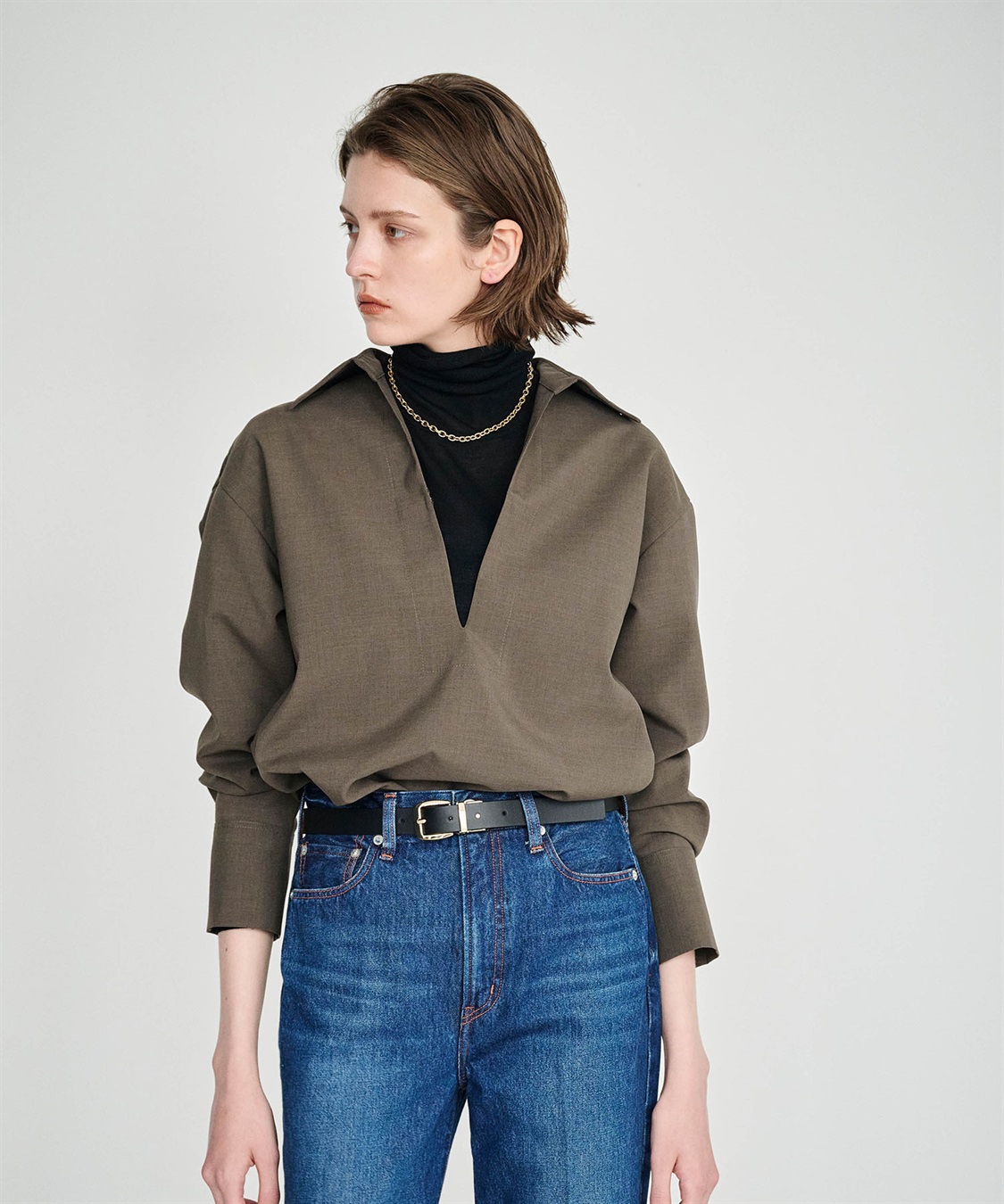 N.O.R.C ウォッシャブルスキッパーシャツ【CLEAN MOTION】_sub_1