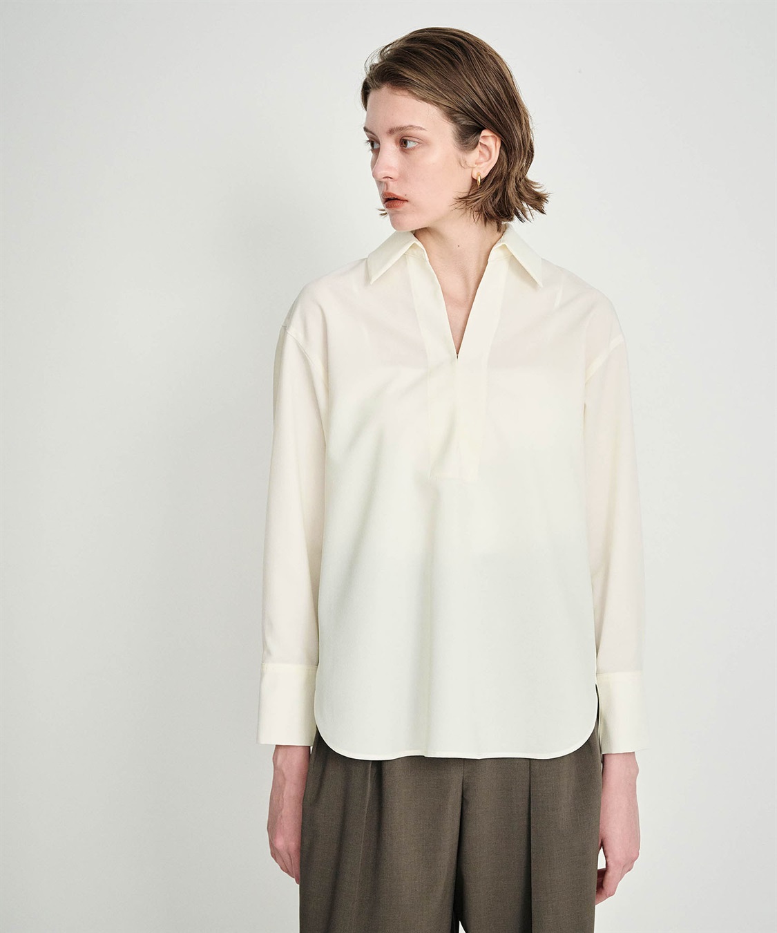 N.O.R.C ウォッシャブルスキッパーシャツ【CLEAN MOTION】_sub_7