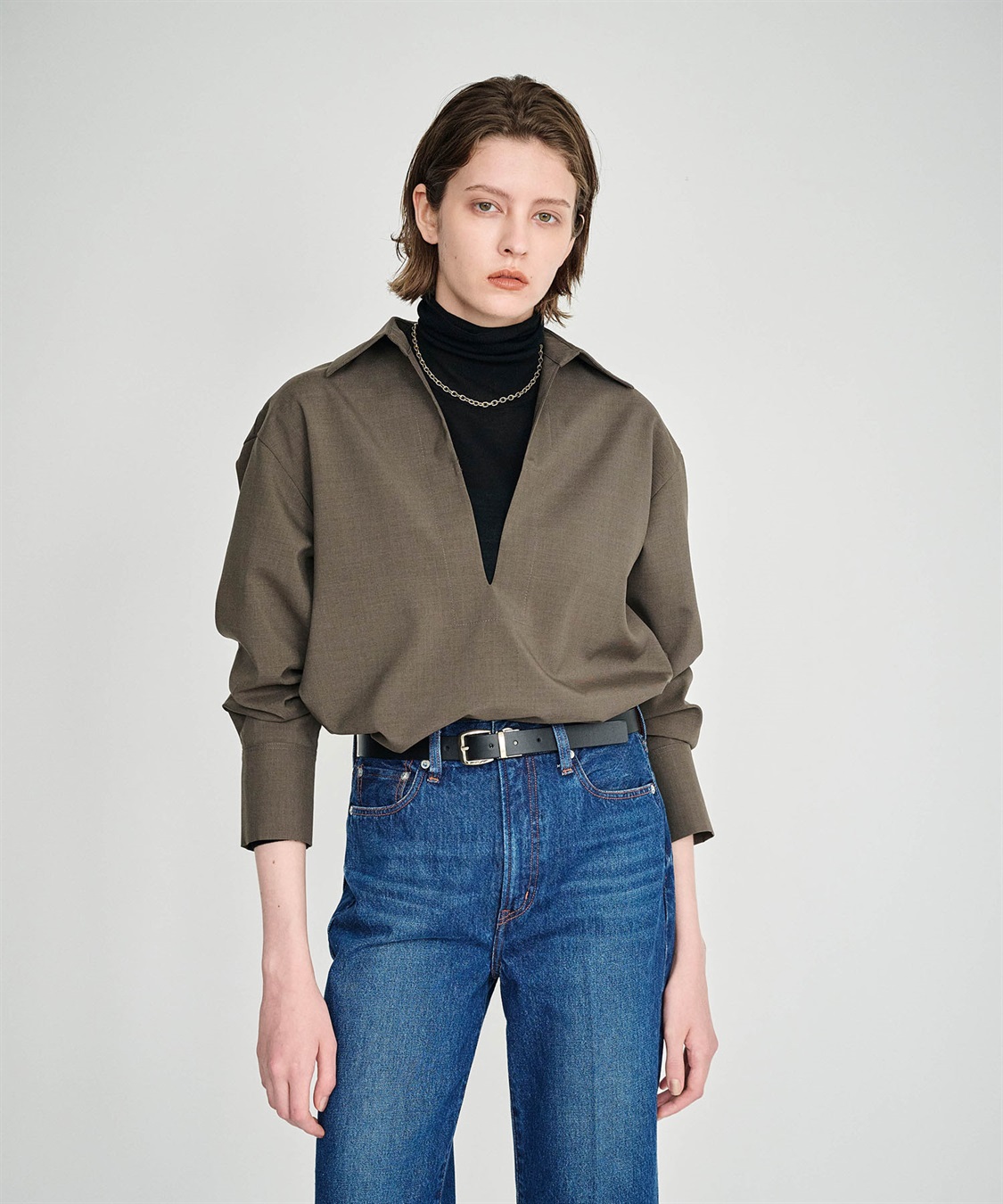 N.O.R.C ウォッシャブルスキッパーシャツ【CLEAN MOTION】_sub_11