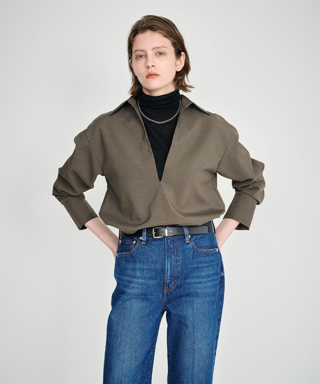 N.O.R.C ウォッシャブルスキッパーシャツ【CLEAN MOTION】_sub_13