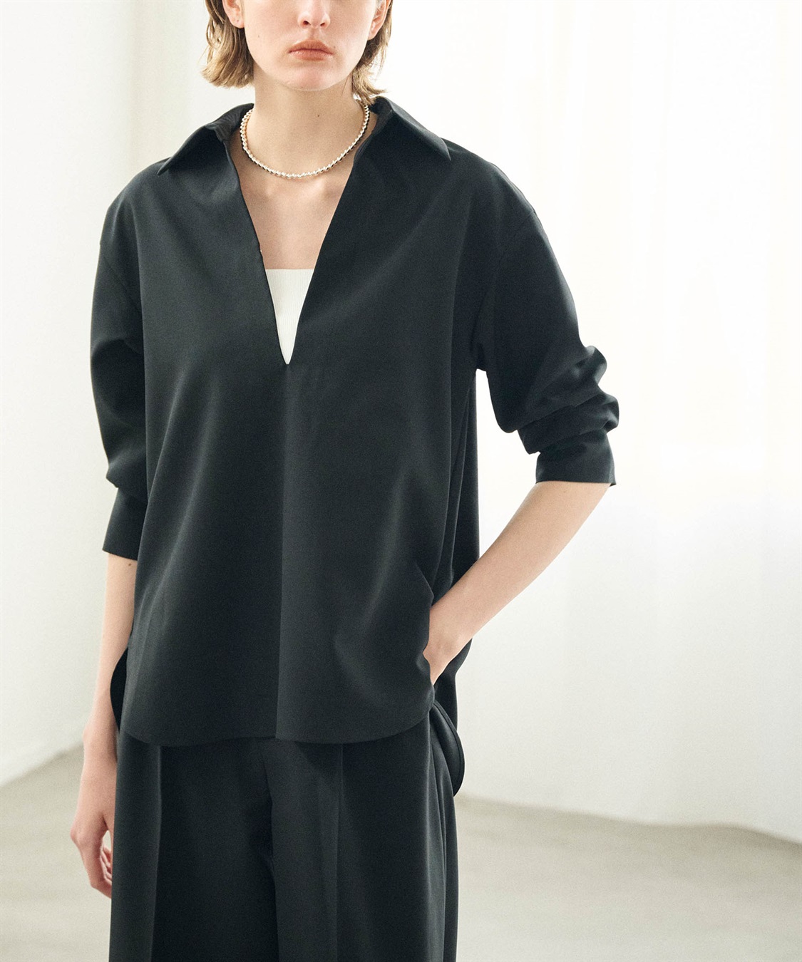 N.O.R.C ウォッシャブルスキッパーシャツ【CLEAN MOTION】_sub_14