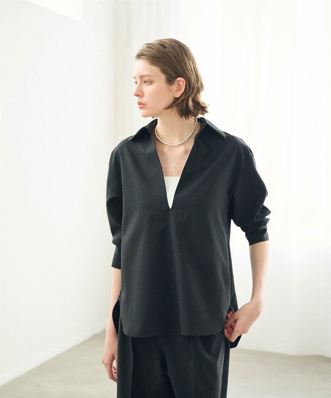 N.O.R.C ウォッシャブルスキッパーシャツ【CLEAN MOTION】_sub_15