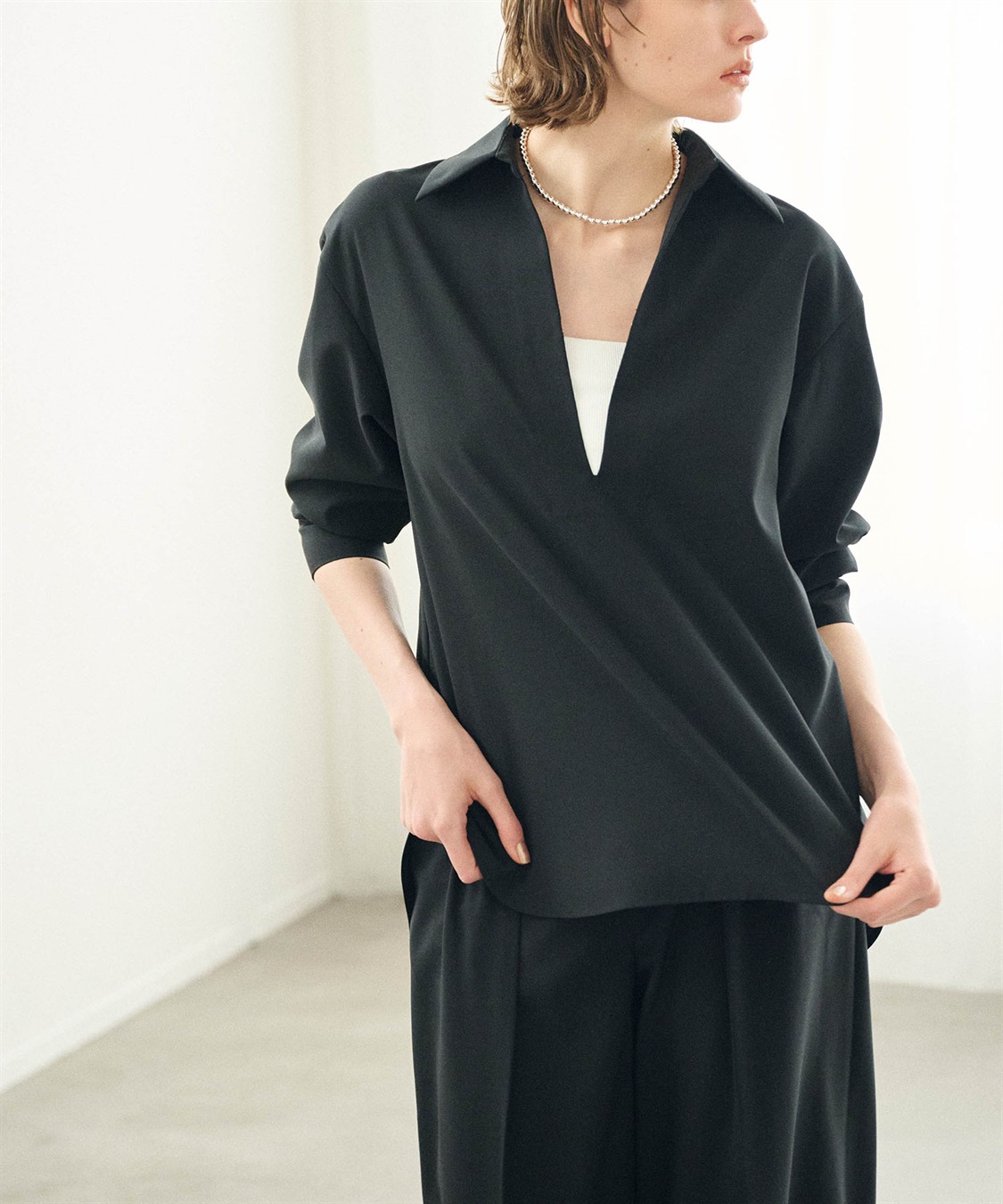 N.O.R.C ウォッシャブルスキッパーシャツ【CLEAN MOTION】_sub_16