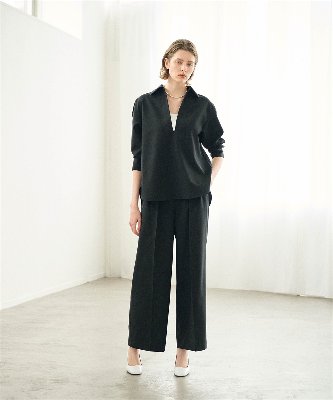 N.O.R.C ウォッシャブルスキッパーシャツ【CLEAN MOTION】_sub_17