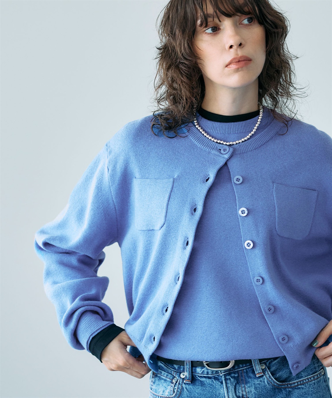 N.O.R.C コットンカシミヤニットカーディガン_sub_6