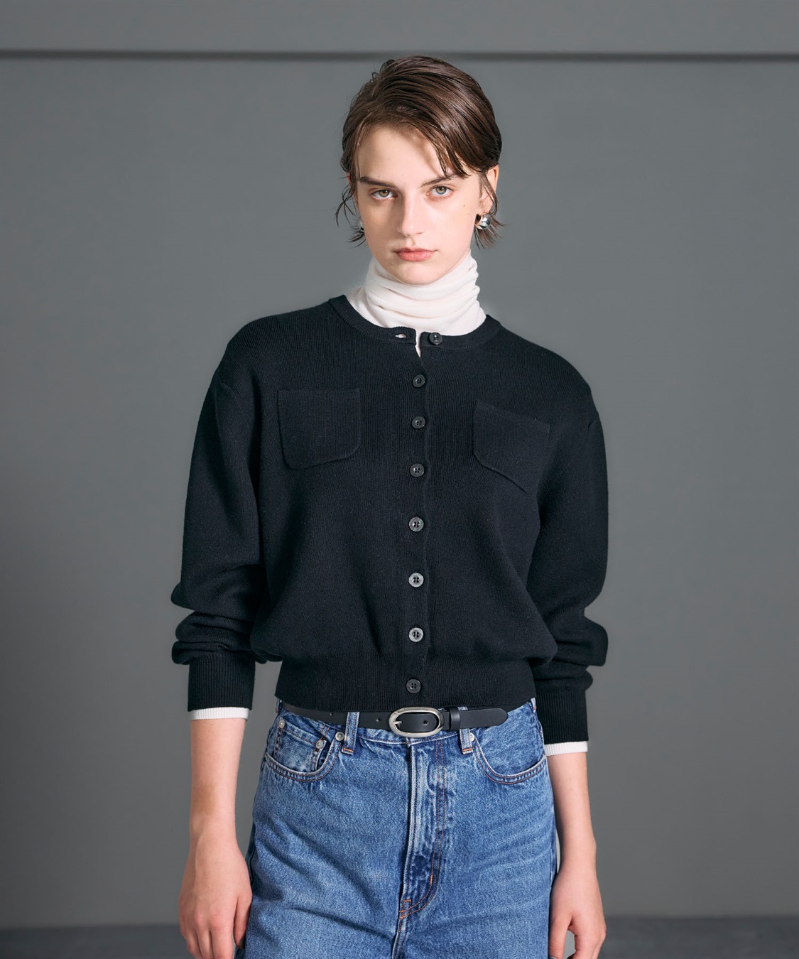 N.O.R.C コットンカシミヤニットカーディガン_sub_12