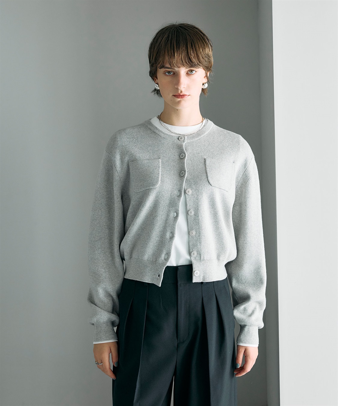 N.O.R.C コットンカシミヤニットカーディガン_sub_20