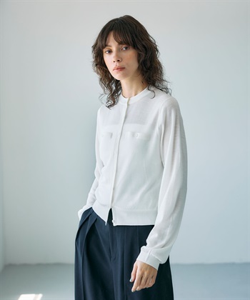 N.O.R.C メリノウールシアーニットカーディガン_subthumb_5