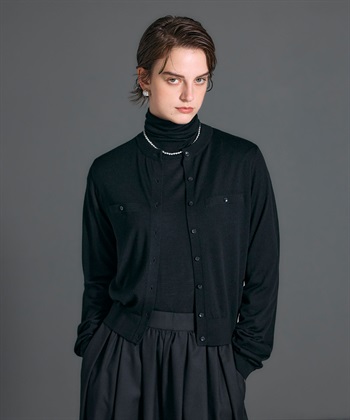 N.O.R.C メリノウールシアーニットカーディガン_subthumb_10