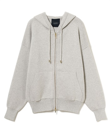 N.O.R.C コットンカシミヤニットジップフーディー_subthumb_15