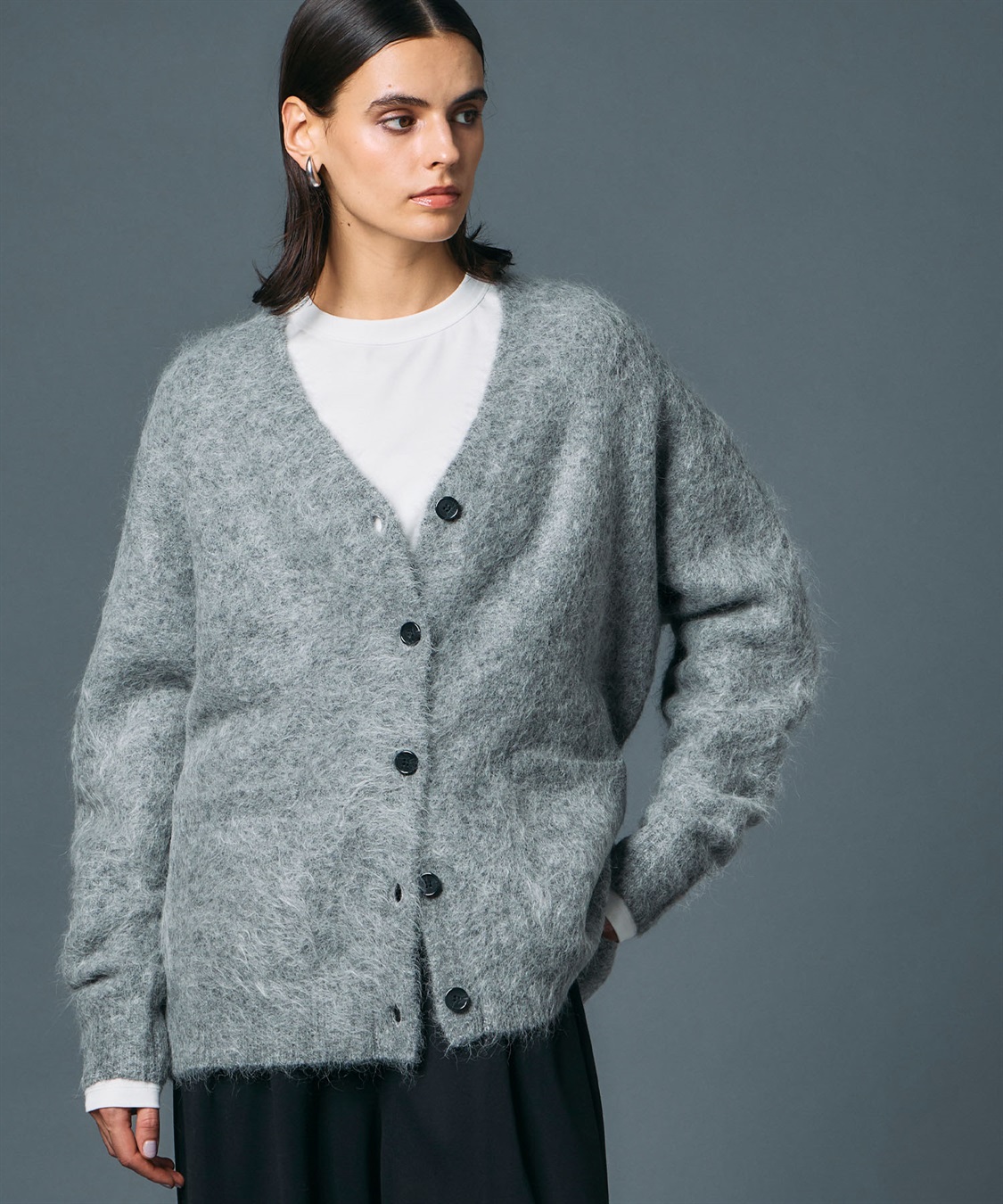 N.O.R.C アルパカシャギーニットカーディガン_sub_15