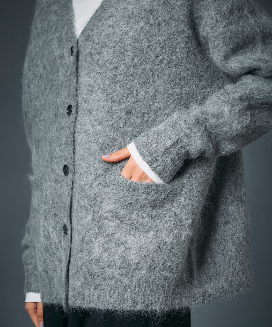 N.O.R.C アルパカシャギーニットカーディガン_sub_21