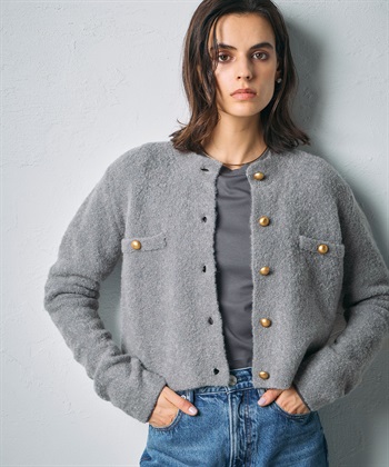 N.O.R.C ブークレーショートニットジャケット_subthumb_2